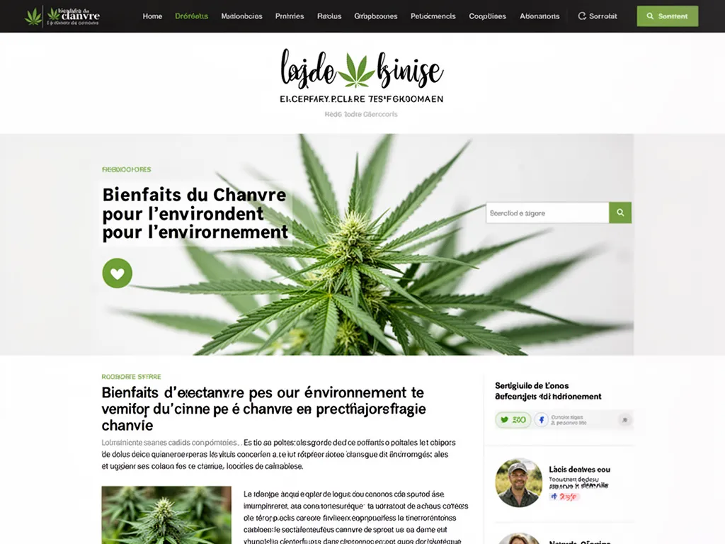 Bienfaits du chanvre pour l'environnement : l'essentiel
