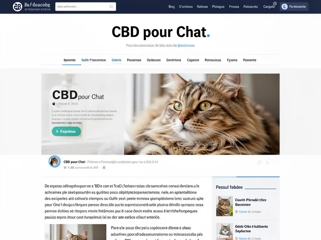 CBD pour chat: le guide cash pour un chat zen en 2026