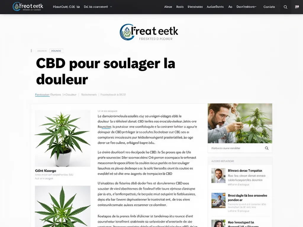 CBD et douleur : ce que les études disent vraiment en 2026