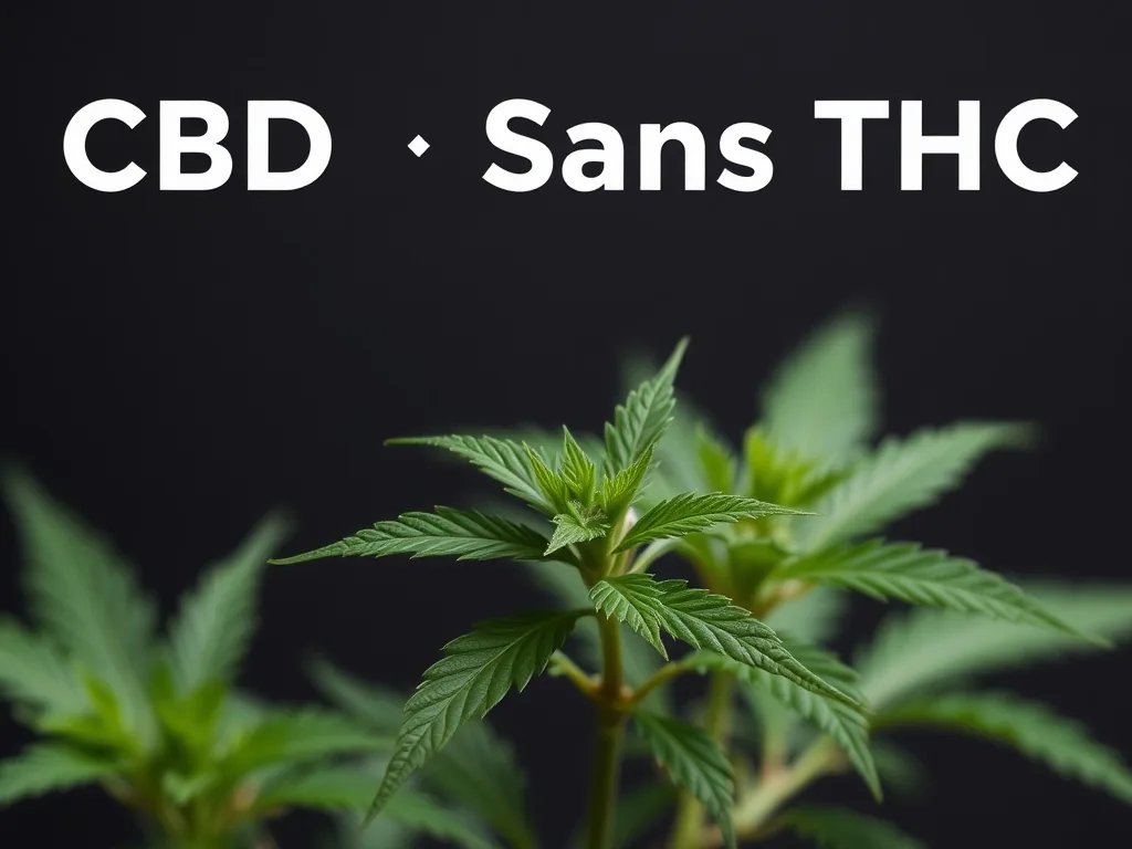 CBD sans THC: le vrai game, sans la prise de tête