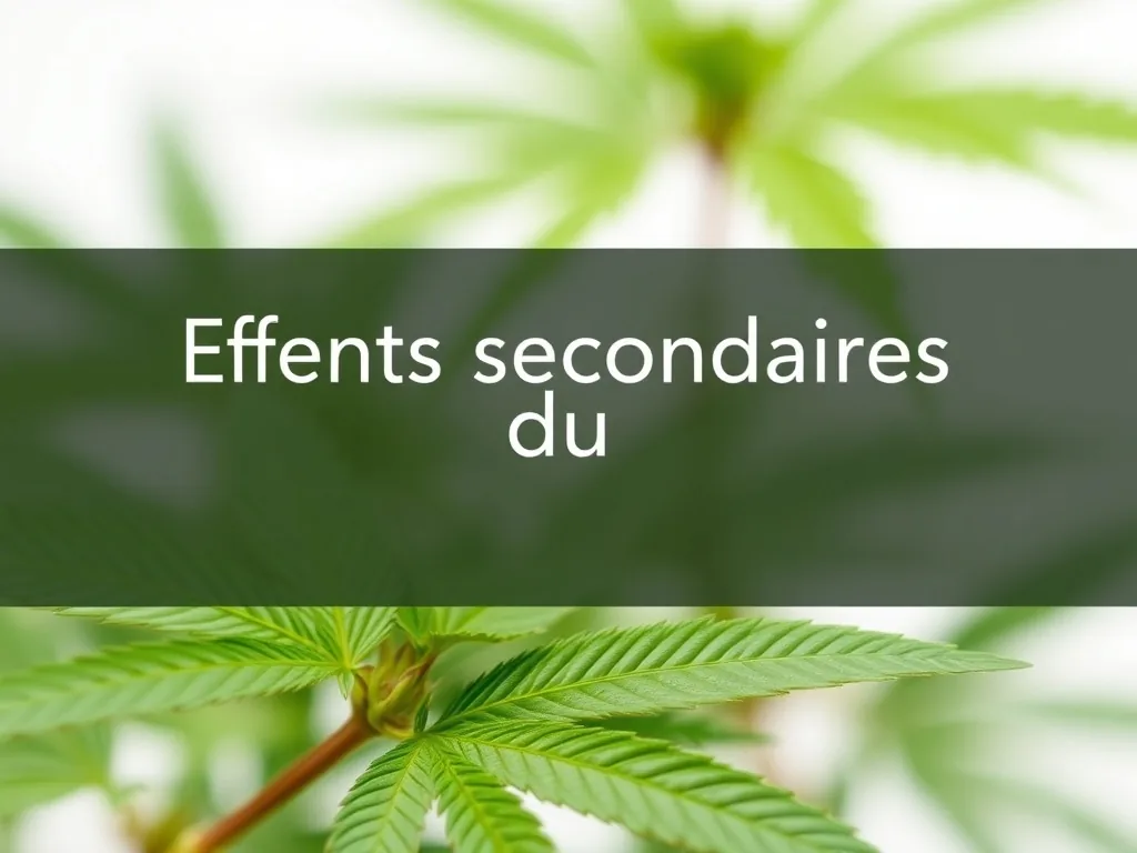 Effets secondaires du cannabis : ce que personne ne dit