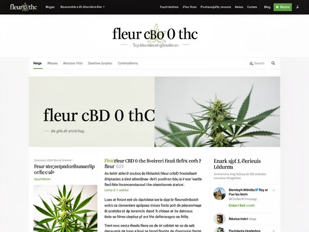 Fleur CBD 0 THC : bien vérifier avant d'acheter